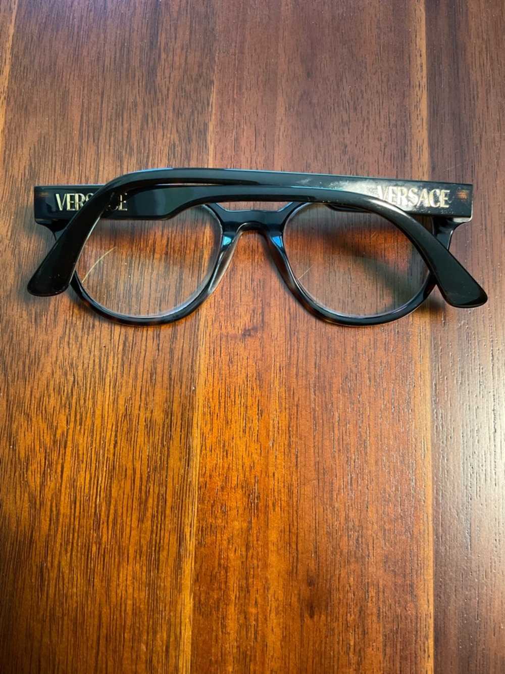 Versace Tortoise Eyeglasses Frames - Picture 2 of 9